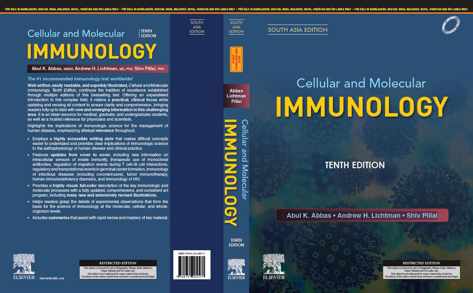 Cellular And Molecular Immunology 10th SAE/2021