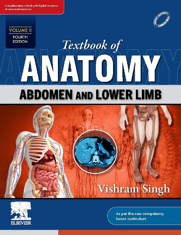 Textbook of Anatomy: Abdomen and Lower Limb Vol-2