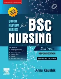 Quick Review Series for B.Sc. Nursing: 2nd Year, 2e