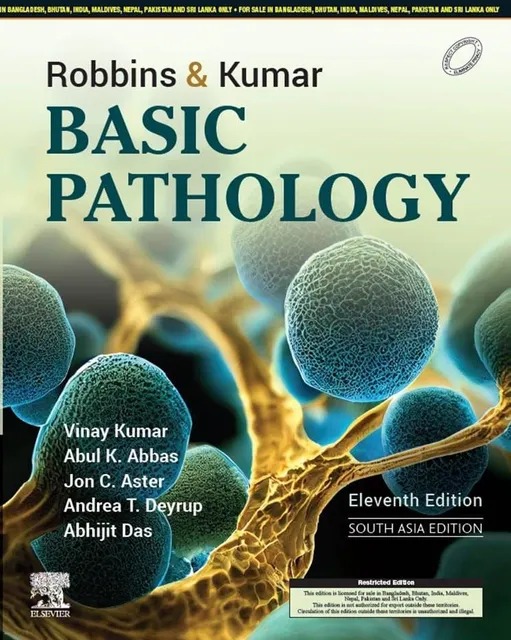 Robbins and Kumar Basic Pathology 11th South Asia Edition 2023