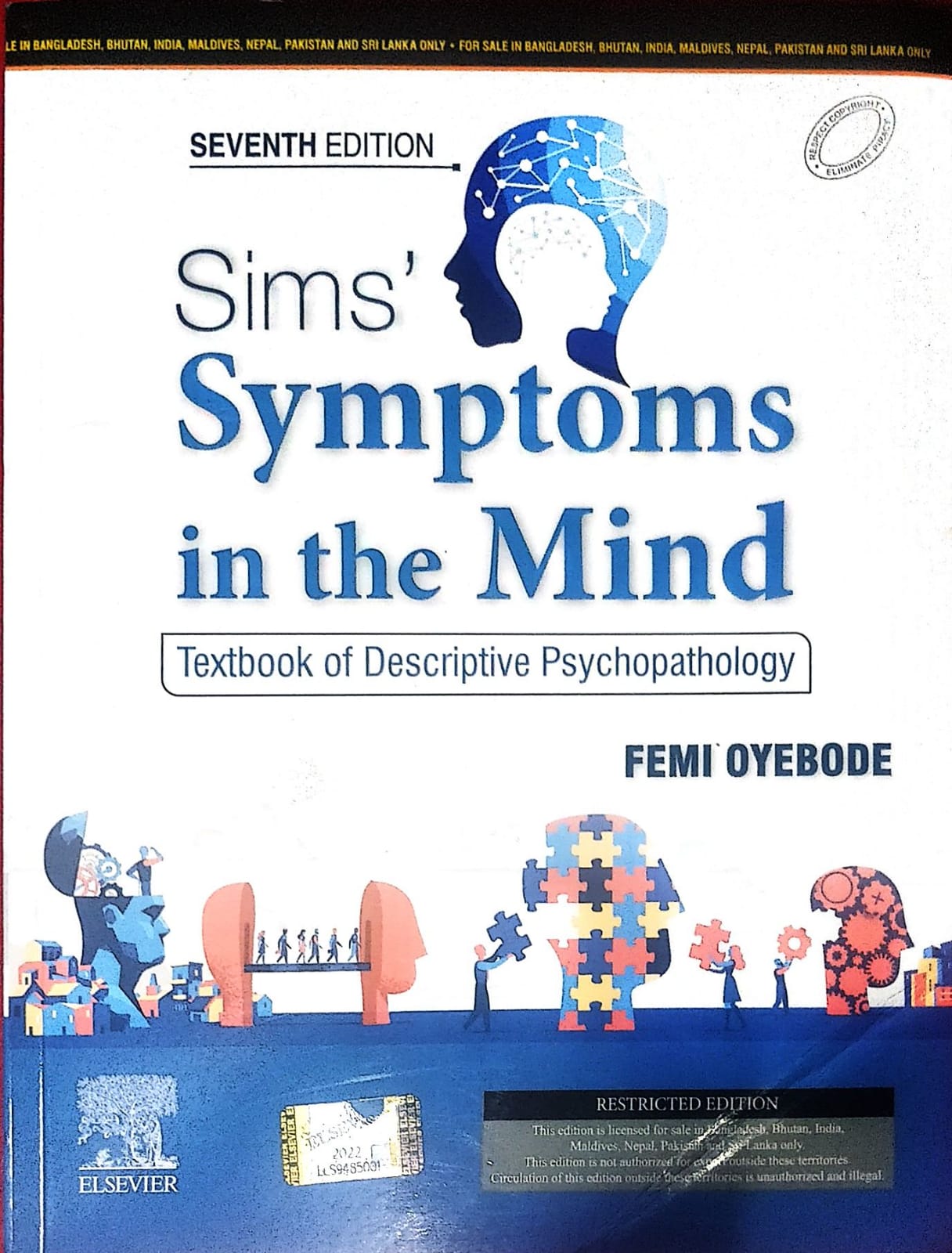 Sims' Symptoms In The Mind 7th Edition, 2023