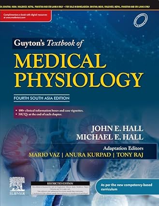 Guyton and Hall Textbook of Medical Physiology, Fourth South Asia Edition & The Mind Maps In Physiology, 1ed