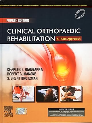 Clinical Orthopaedic Rehabilitation: A Team Approach:   4ed