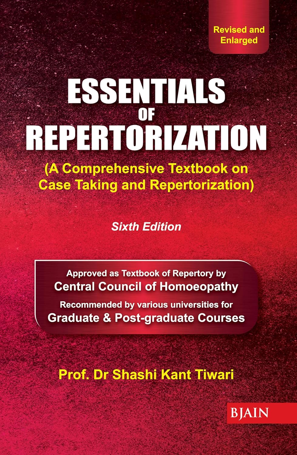 ESSENTIALS OF REPERTORIZATION ( 6th  EDITION)