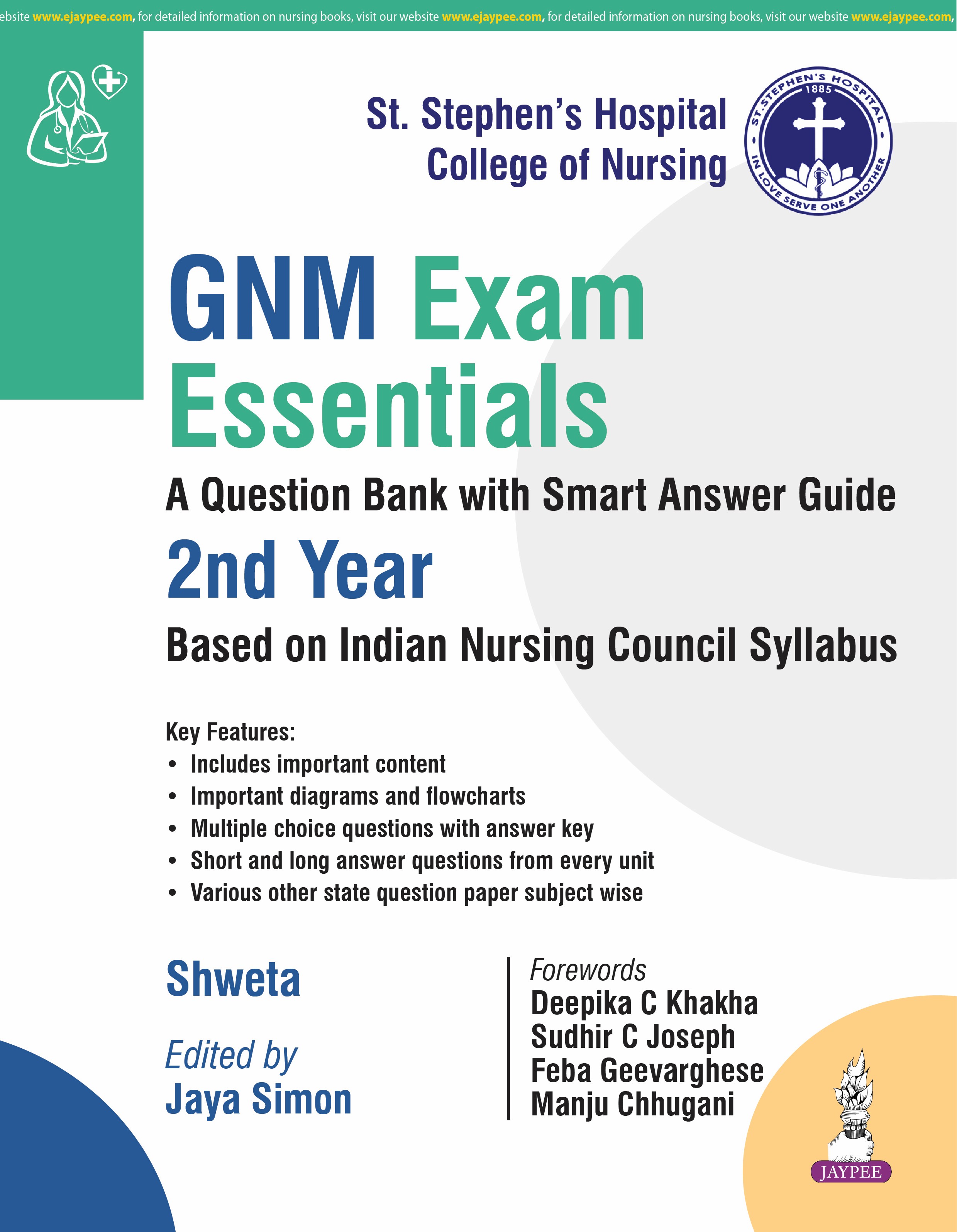 GNM EXAM ESSENTIALS A QUESTION BANK WITH SMART ANSWER GUIDE 2ND YEAR