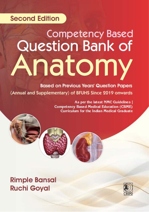 COMPETENCY BASED QUESTION BANK OF ANATOMY 2ED (PB 2027)