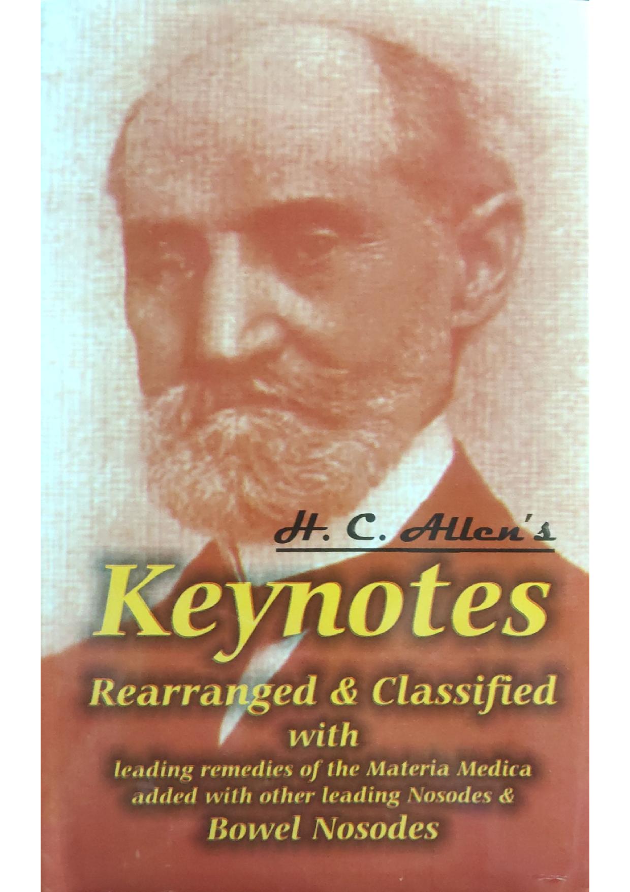 Keynotes Rearranged And Classified With Leading Remedies Of The Materia Medica&Bowel Nosod