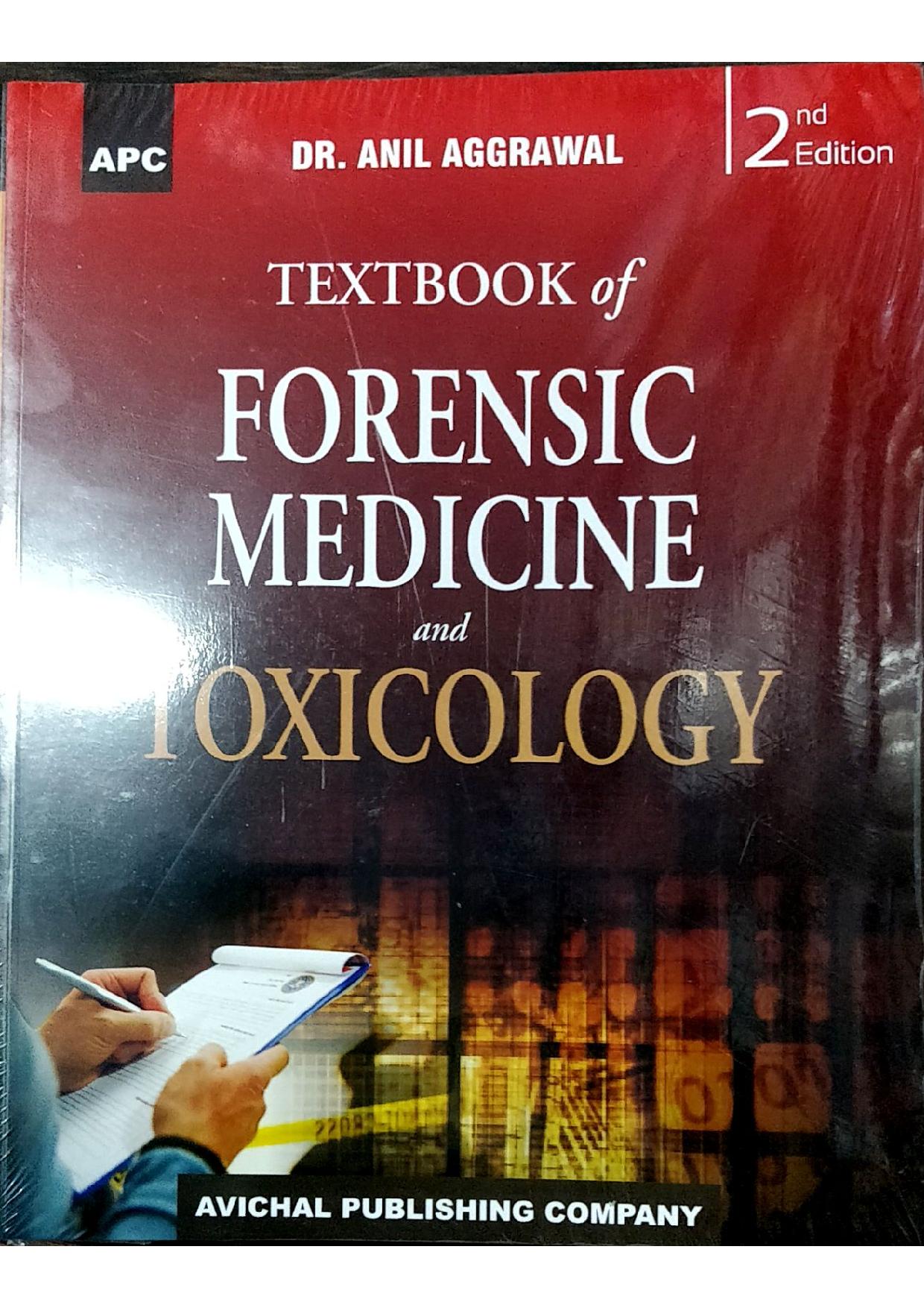 Textbook Of Forensic Medicine And Toxicology