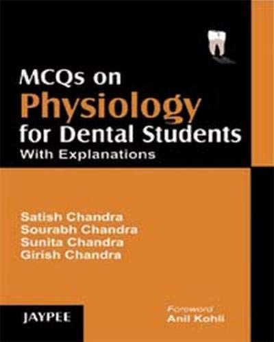 Mcqs On Physiology For Dental Students With Explanations