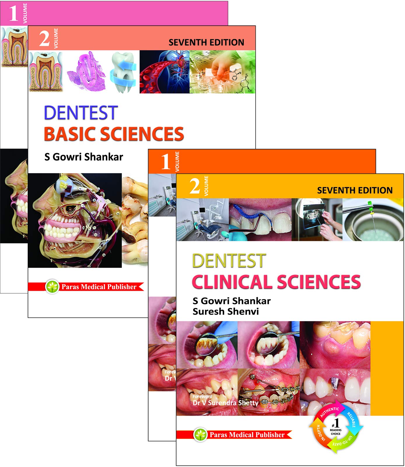 Dentest Basic & Clinical Sciences (4 Vols Set)