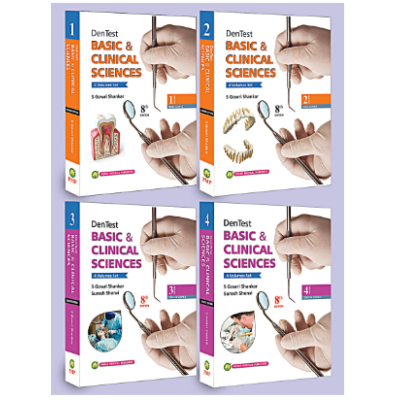 DenTest Basic & Clinical Sciences (4 Vols Set);8th Edition 2023