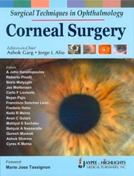 Surgical Techniques In Ophthalmology Corneal Surgery