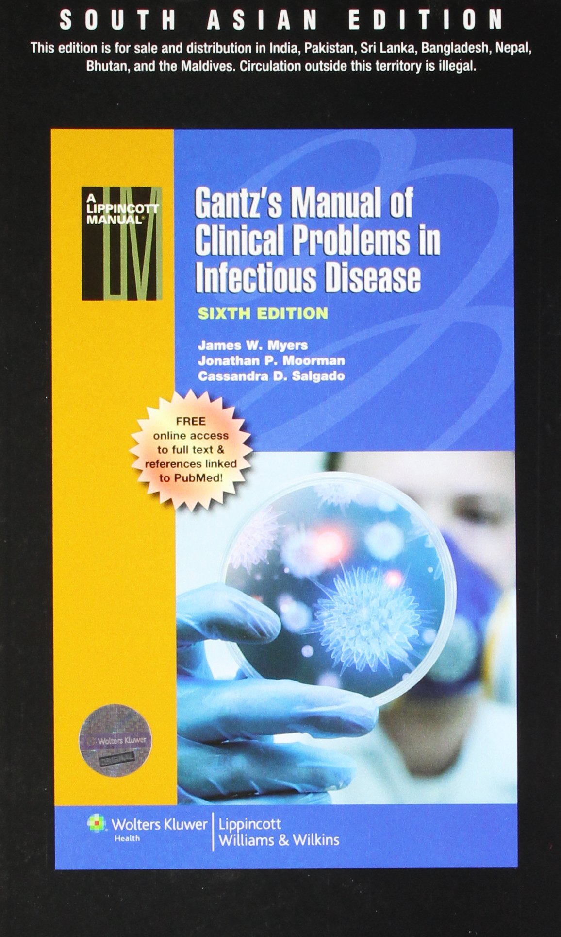 Gantz'S Manual Of Clinical Problems In Infectious Disease, 6/E