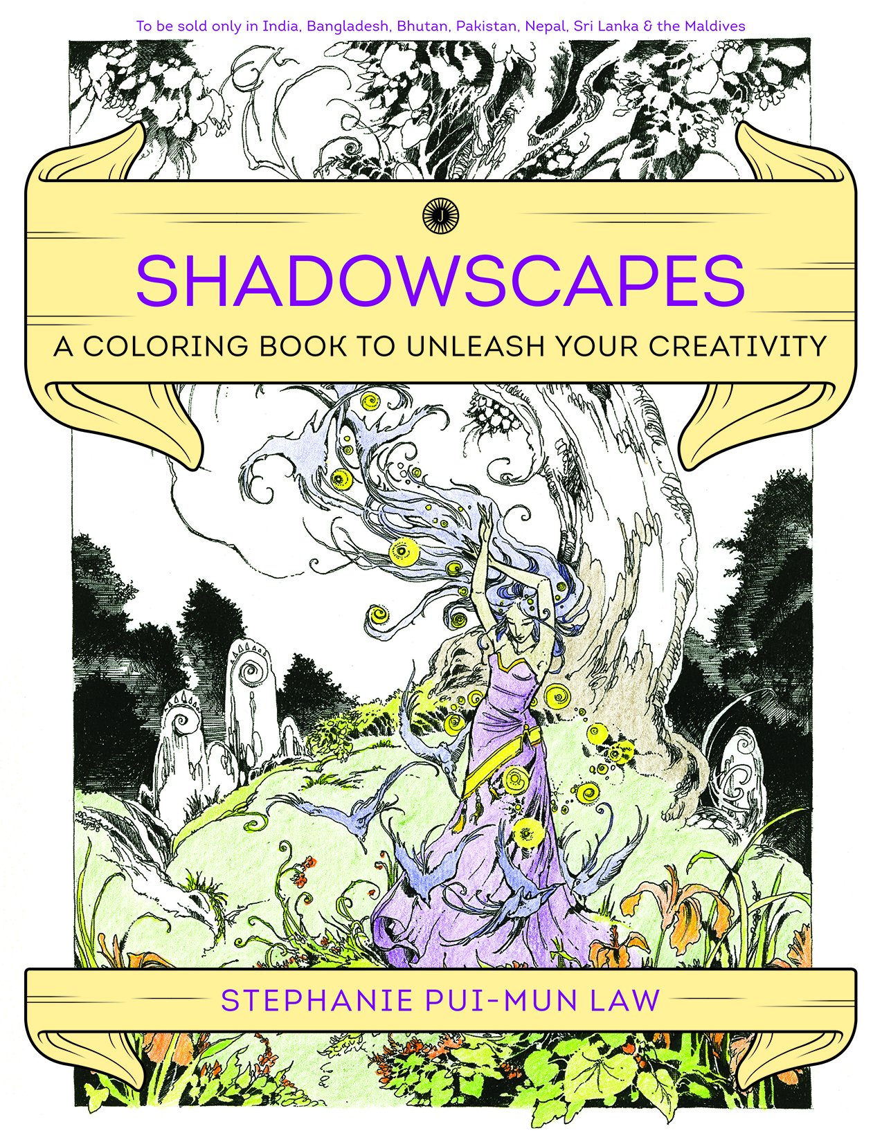 Shadowscapes: A Coloring Book To Unleash Your Creativity