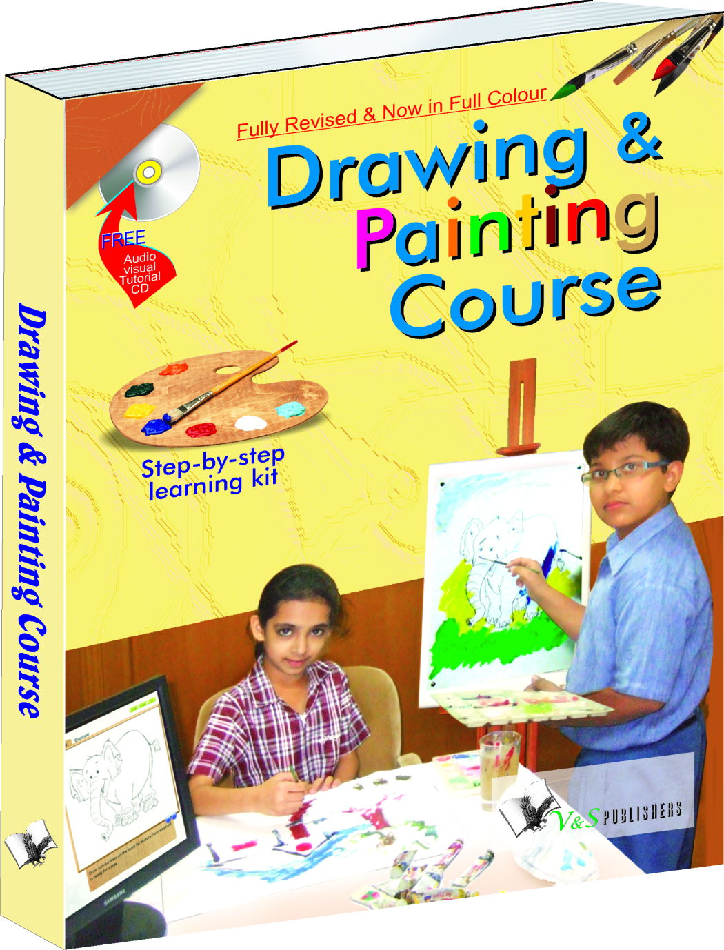 Drawing & Painting Course  (With Online Content on  Dropbox)-Learn how to draw lines, sketches, figures 
