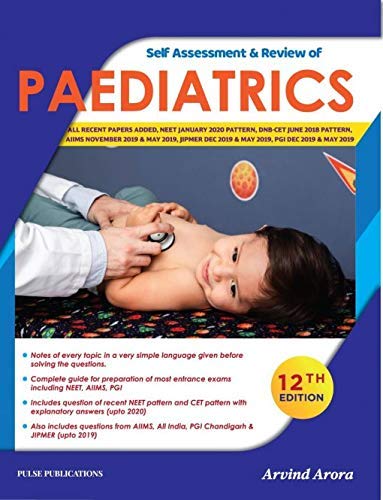 Self Assessment & Review Of Paediatrics 12 Th Edition 2020