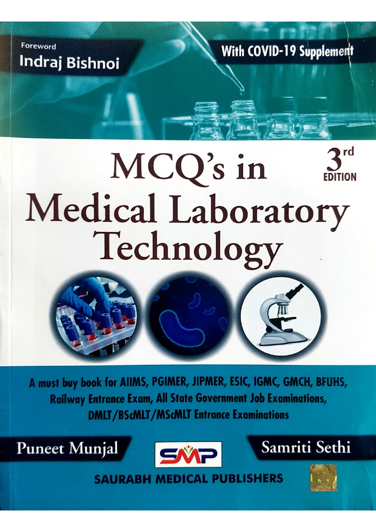 Mcqs In Medical Laboratory Technology 3Rd Ed 2022