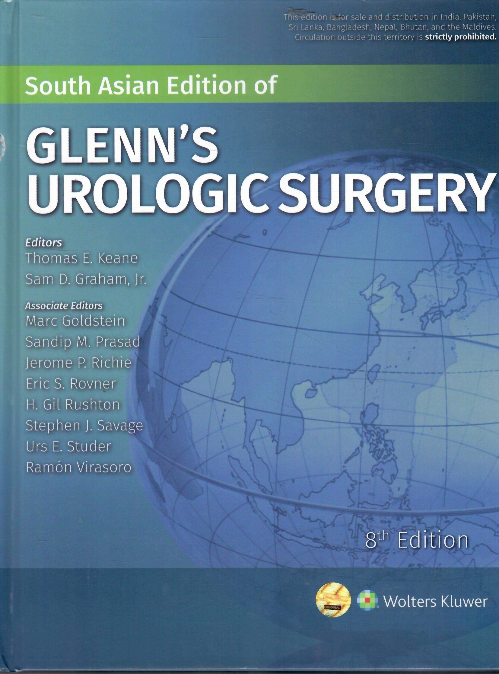 Glenn's Urologic Surgery, 8/e- AIBH Exclusive