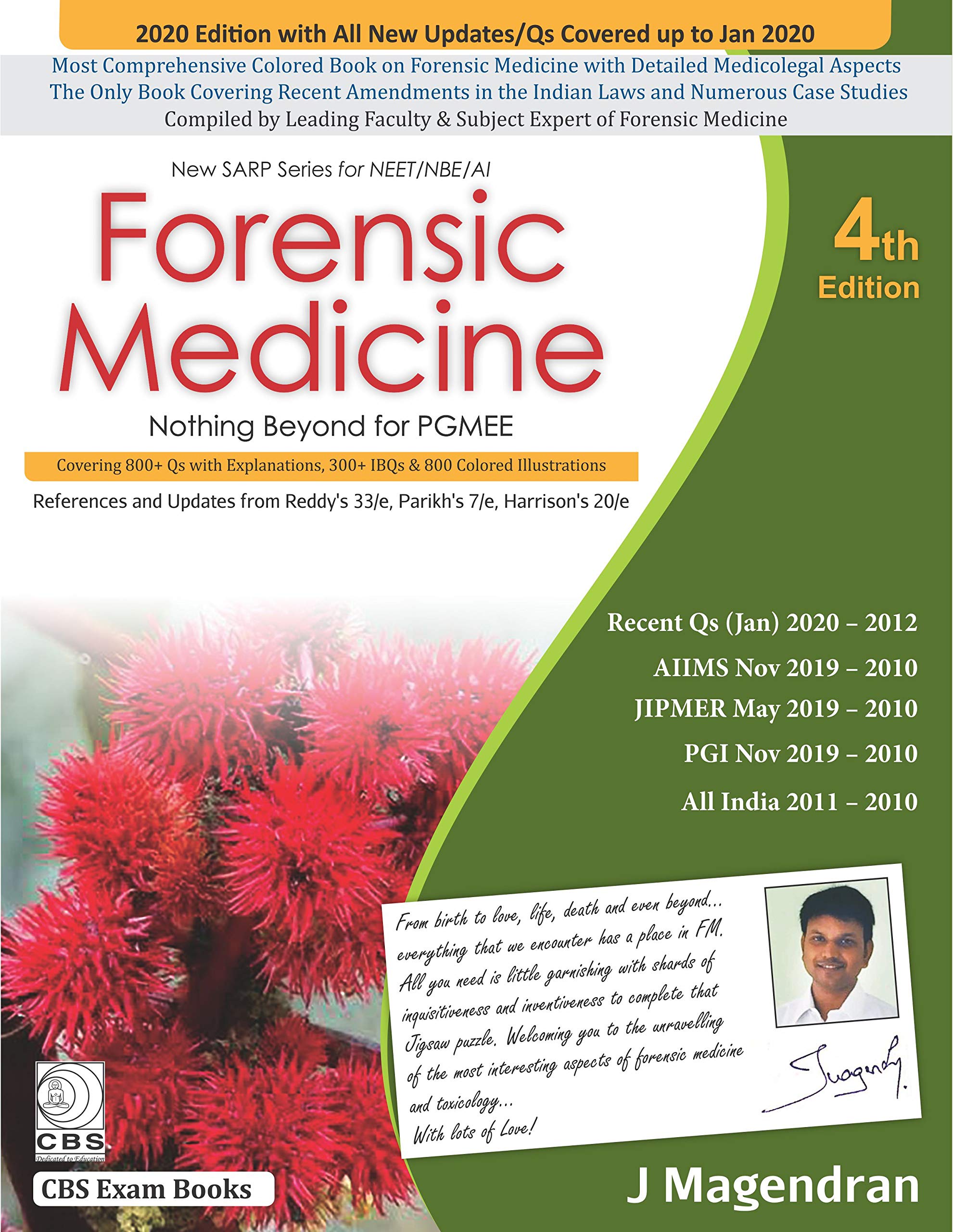 New Sarp Series For Neet Nbe Ai Forensic Medicine Nothing Beyond For Pgmee 4Ed (Pb 2020)
