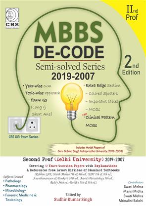 Mmbs De Code Semi Solved Series 2019-2007 2 Prof 2Ed (Pb 2020)