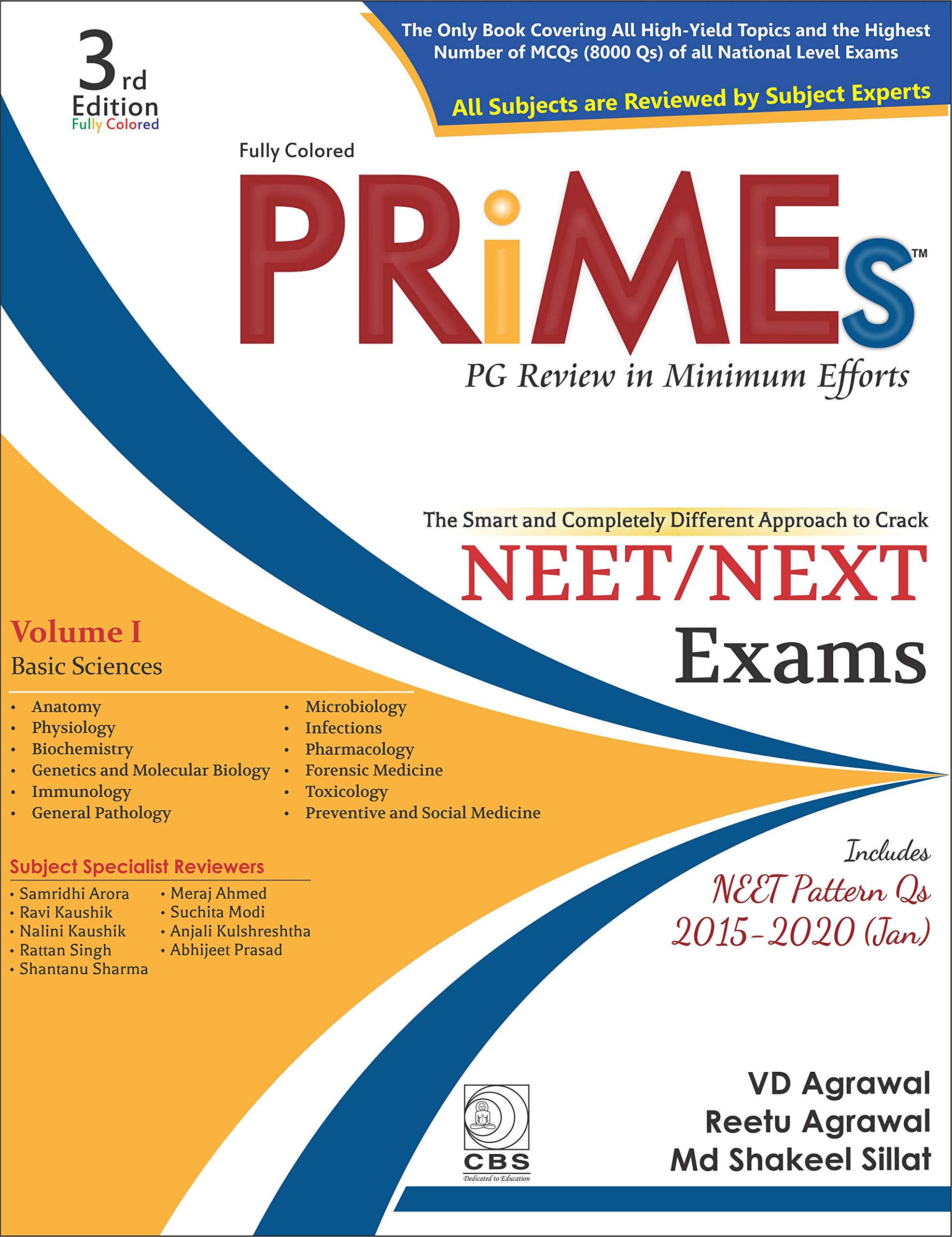 Primes PG Review in Minimum Effors (Volume-1) -NEET/NEXT Exams
