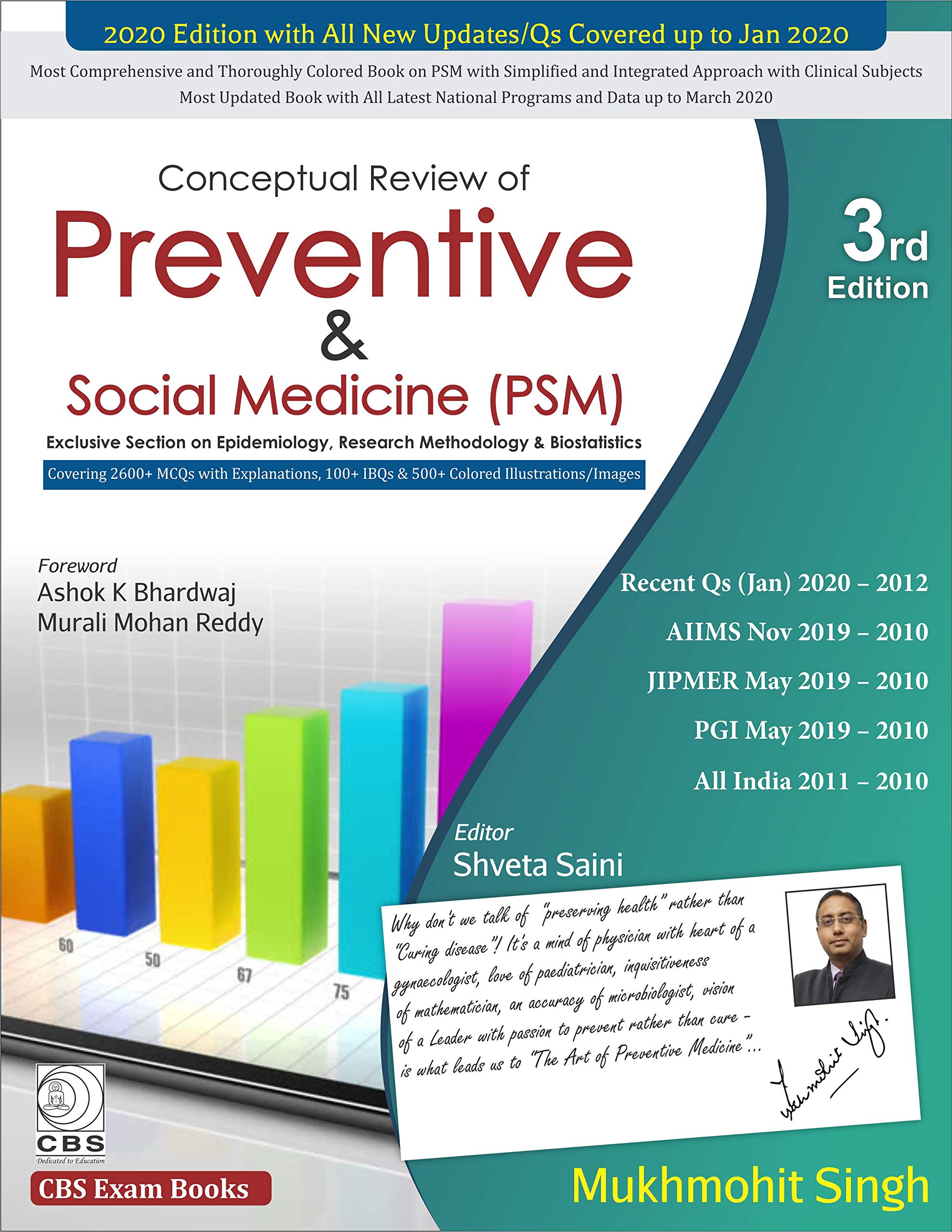 Conceptual Review Of Preventive And Social Medicine (Psm) 3Ed (Pb 2020)