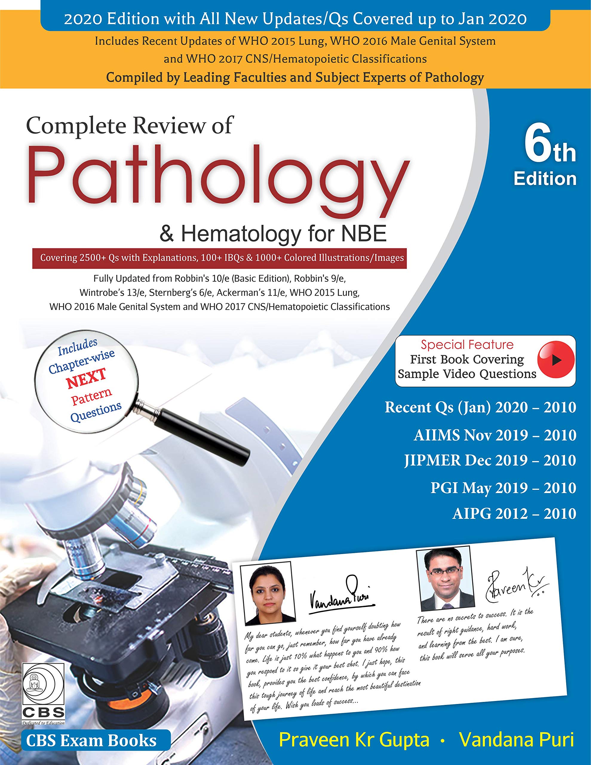 Complete Review Of Pathology And Hematology For Nbe 6Ed (Pb 2020)