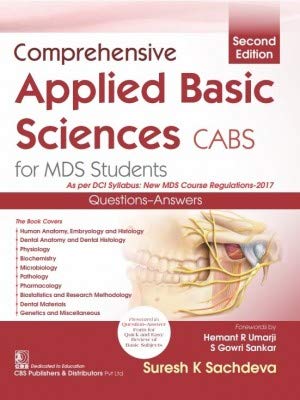 Comprehensive Applied Basic Science Cabs For Mds Students, 2E (Pb) 2020