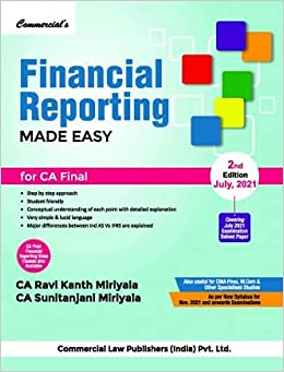 Financial Reporting Made Easy Ca Final