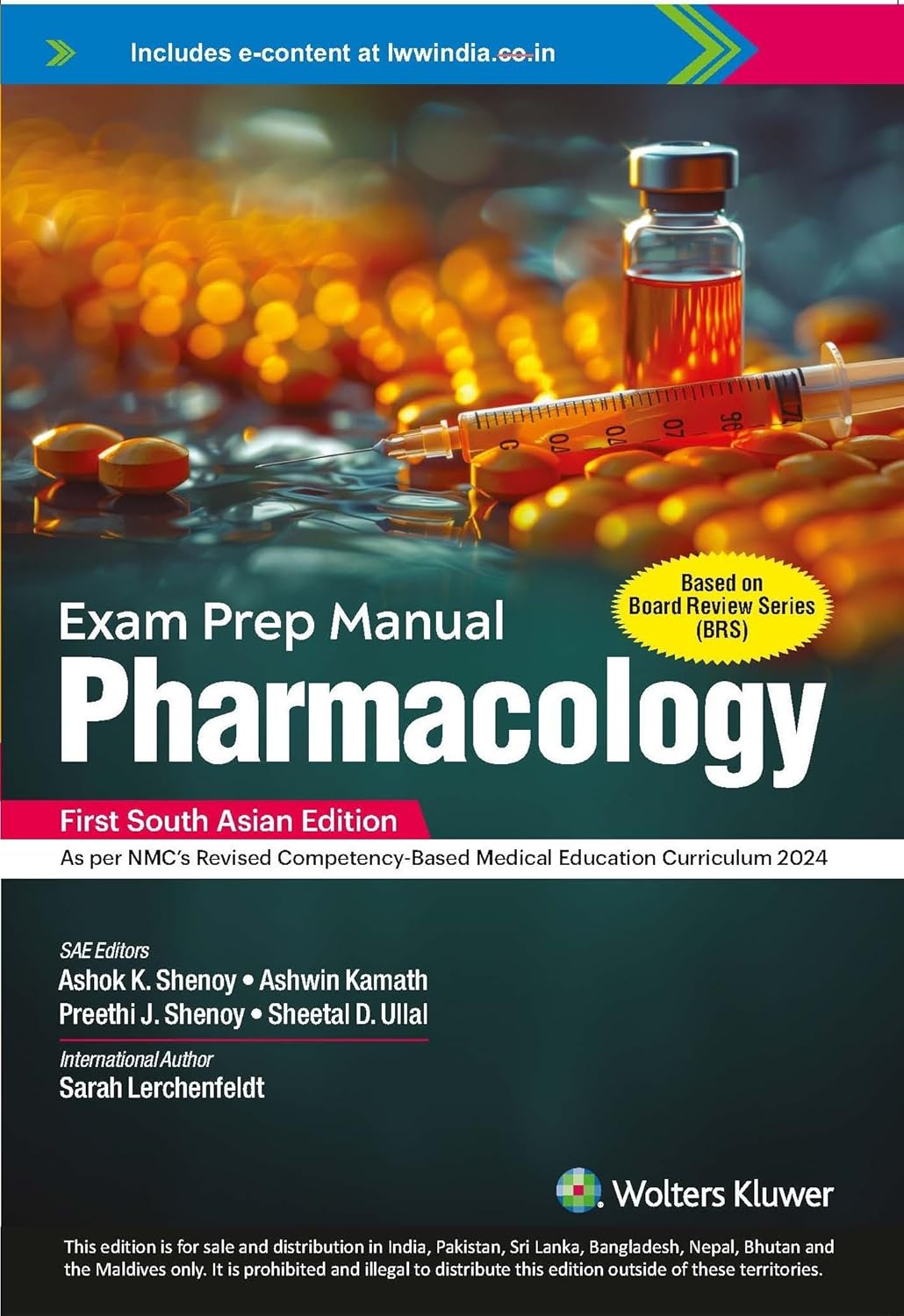 Exam Prep Manual Pharmacology 1st South Asian Edition