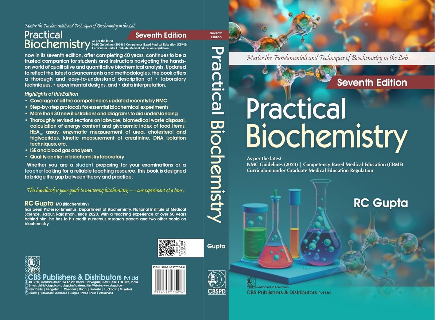 Practical Biochemistry 7Ed (Pb 2026)