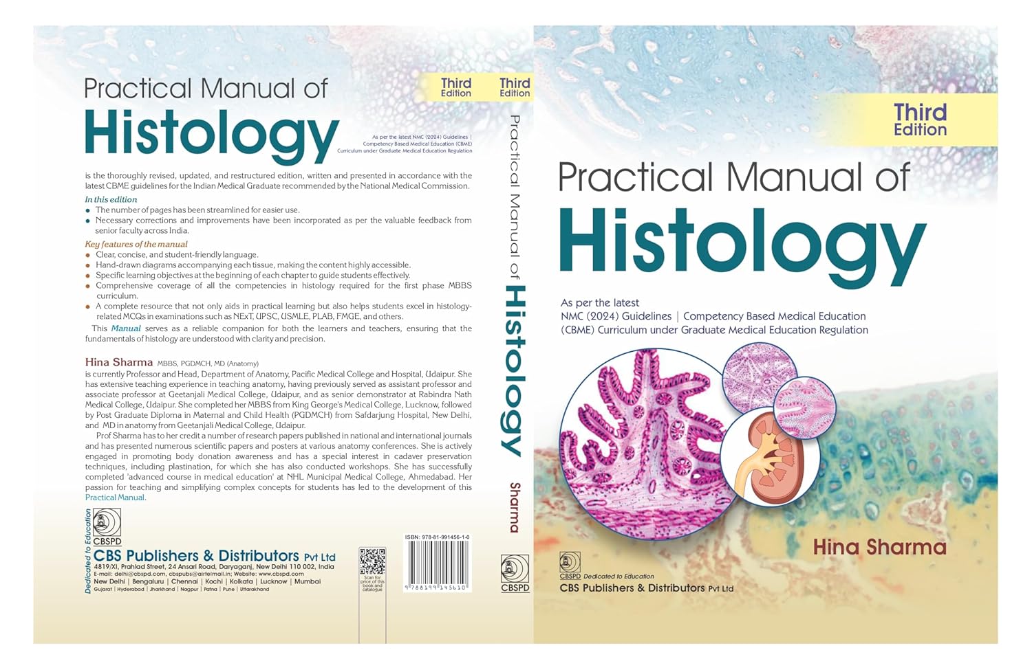 Practical Manual Of Histology 3Ed (Pb 2026)