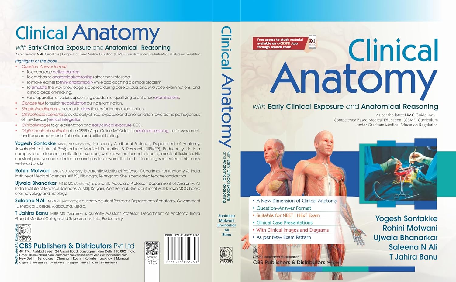 Clinical Anatomy With Early Clinical Exposure And Anatomical Reasoning With Access Code (Pb 2026)