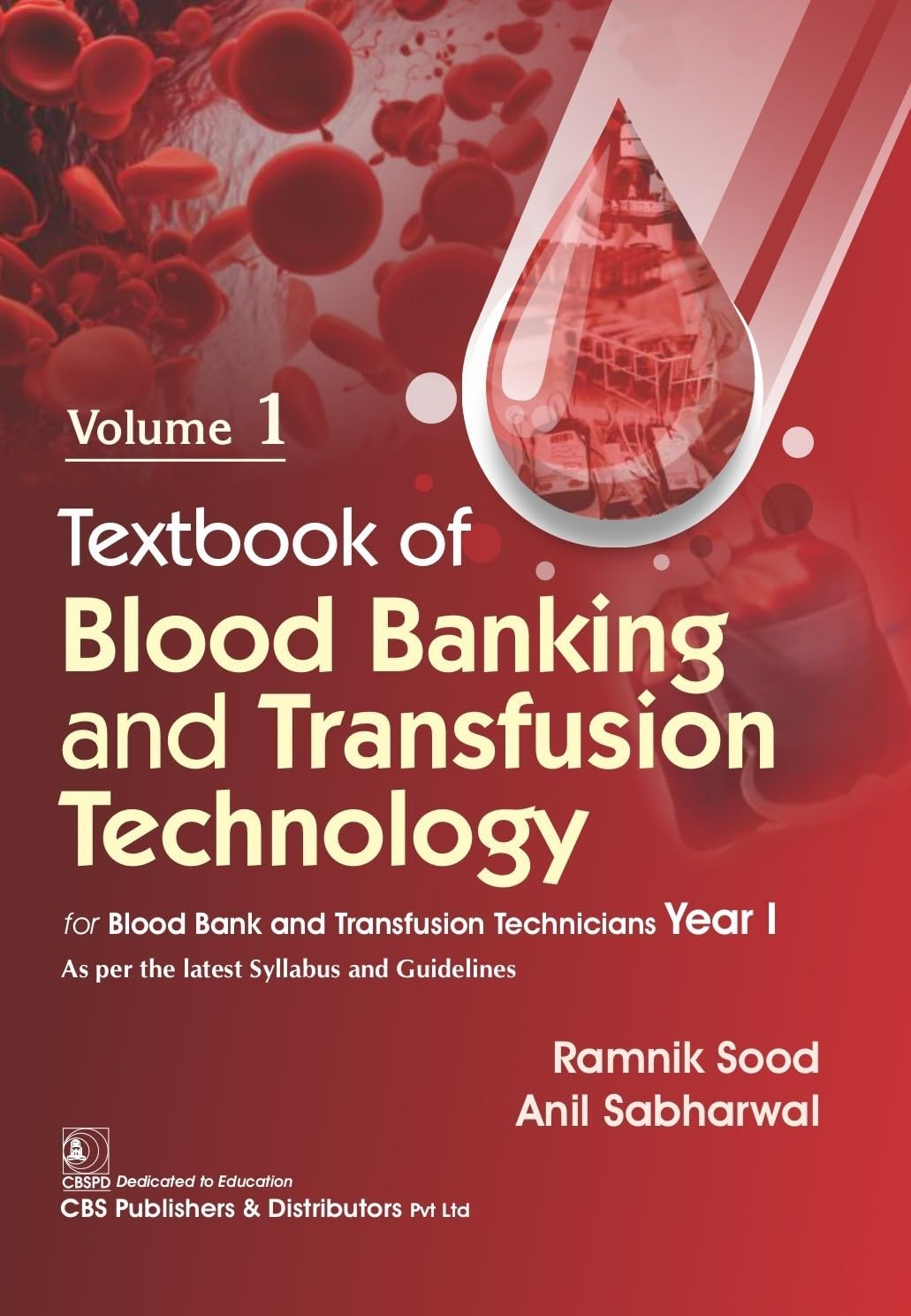 Textbook Of Blood Banking And Transfusing Technology Vol 1 (Pb 2026)