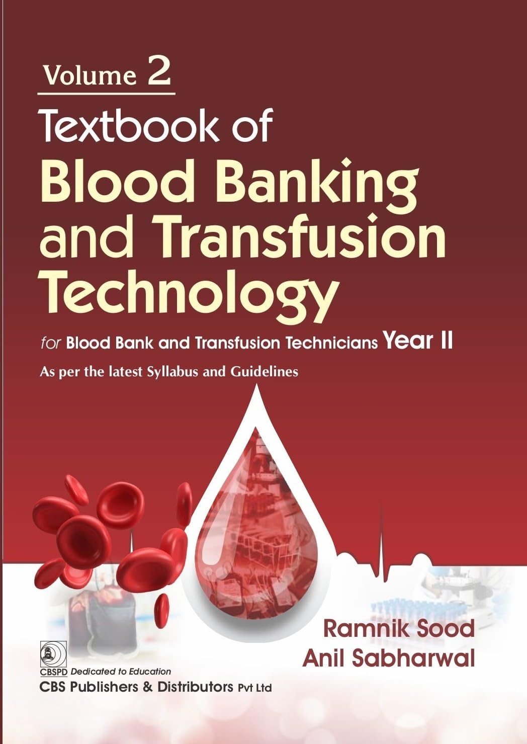Textbook Of Blood Banking And Transfusing Technology Vol 2 (Pb 2026)
