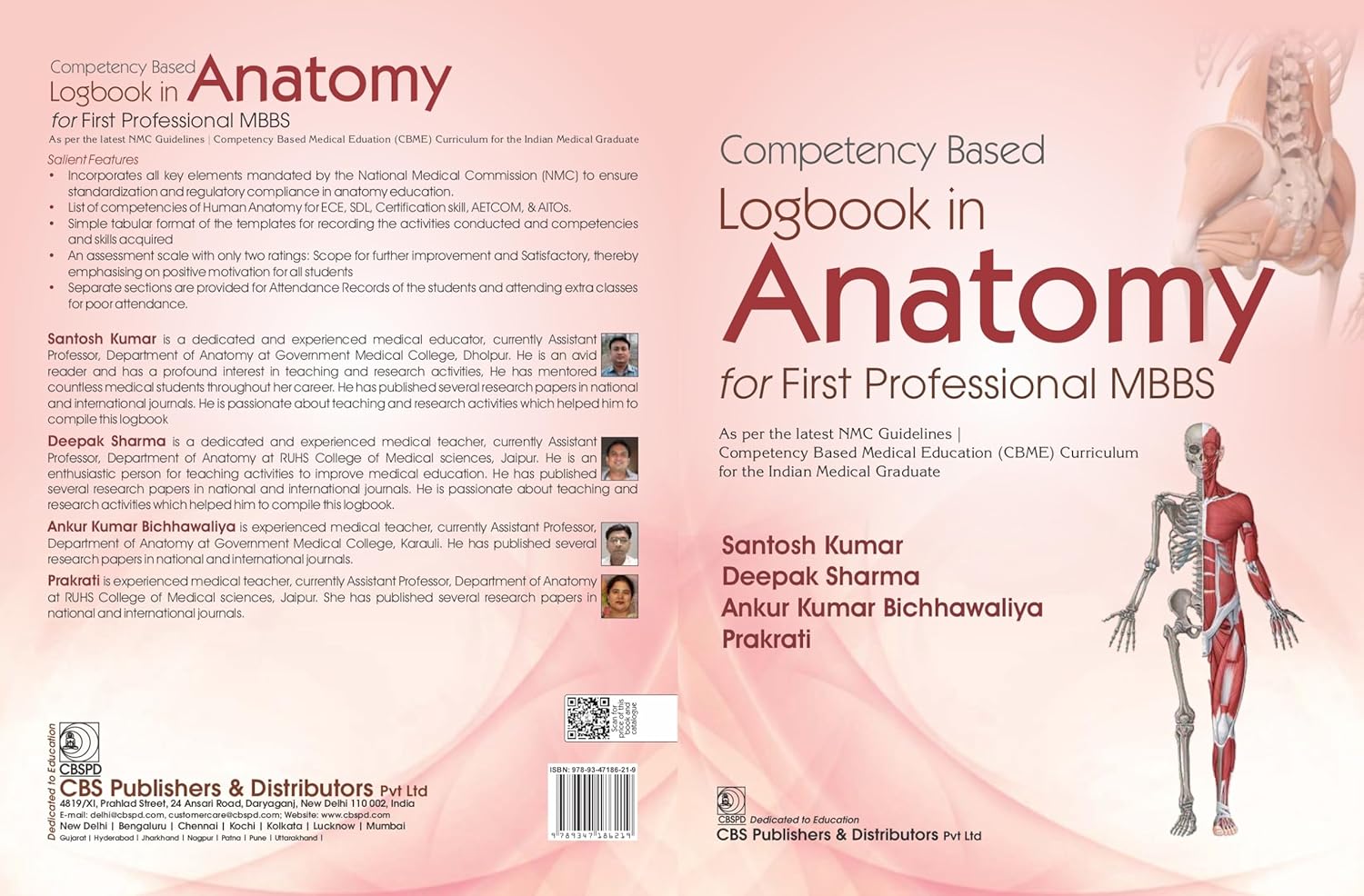 Competency Based Logbook In Anatomy For First Professional Mbbs (Pb 2026)