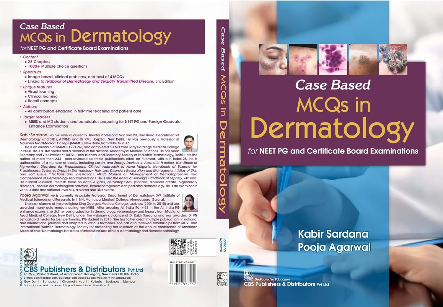 Case Based Mcqs In Dermatology For Neet Pg And Certificate Board Examinations (Pb 2026)