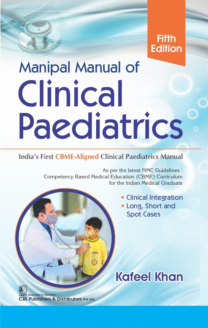 Manipal Manual Of Clinical Paediatrics 5Ed (Pb 2026)