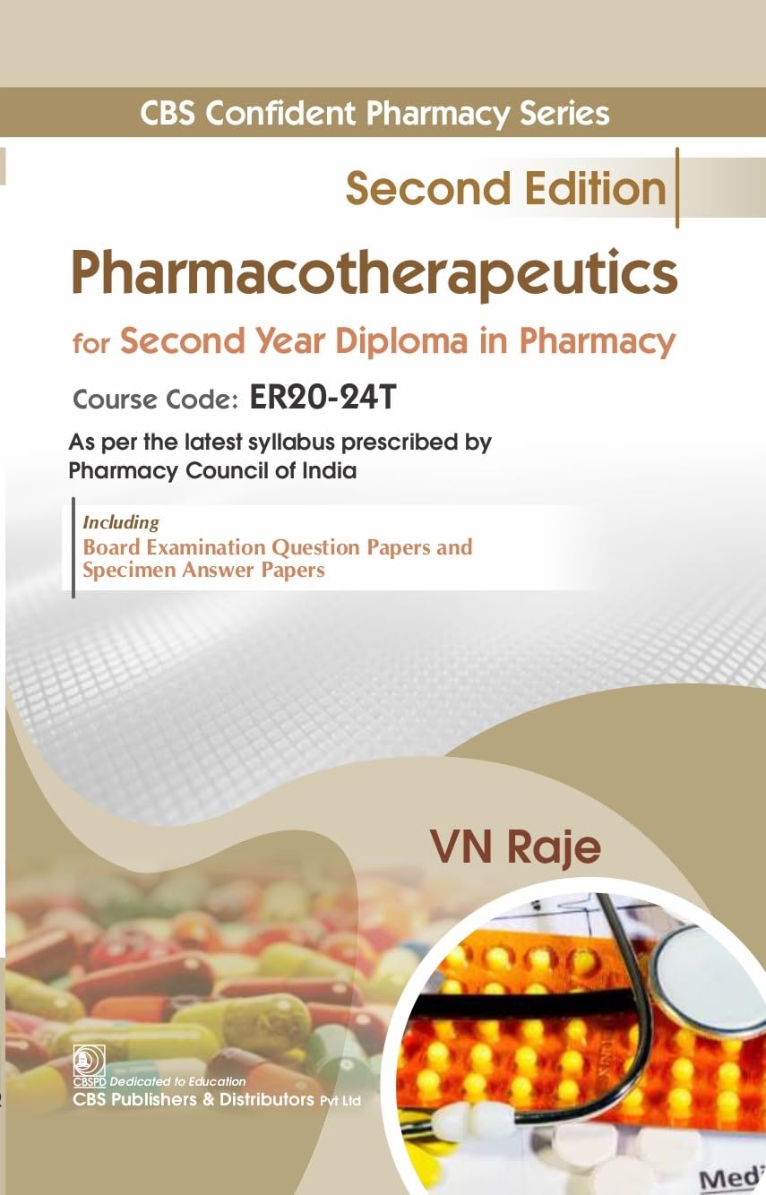 Pharmacotherapeutics For Second Year Diploma In Pharmacy 2Ed (Pb 2026)