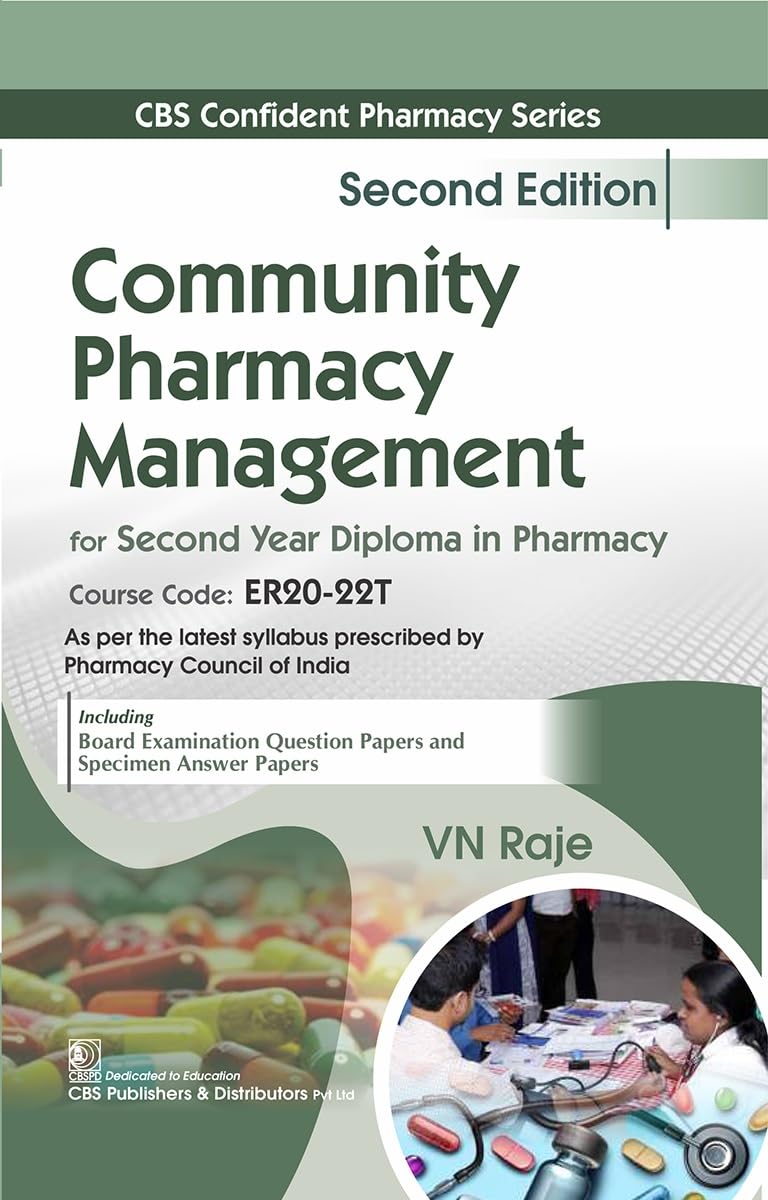 Community Pharmacy And Management For Second Year Diploma In Pharmacy 2Ed (Pb 2026)