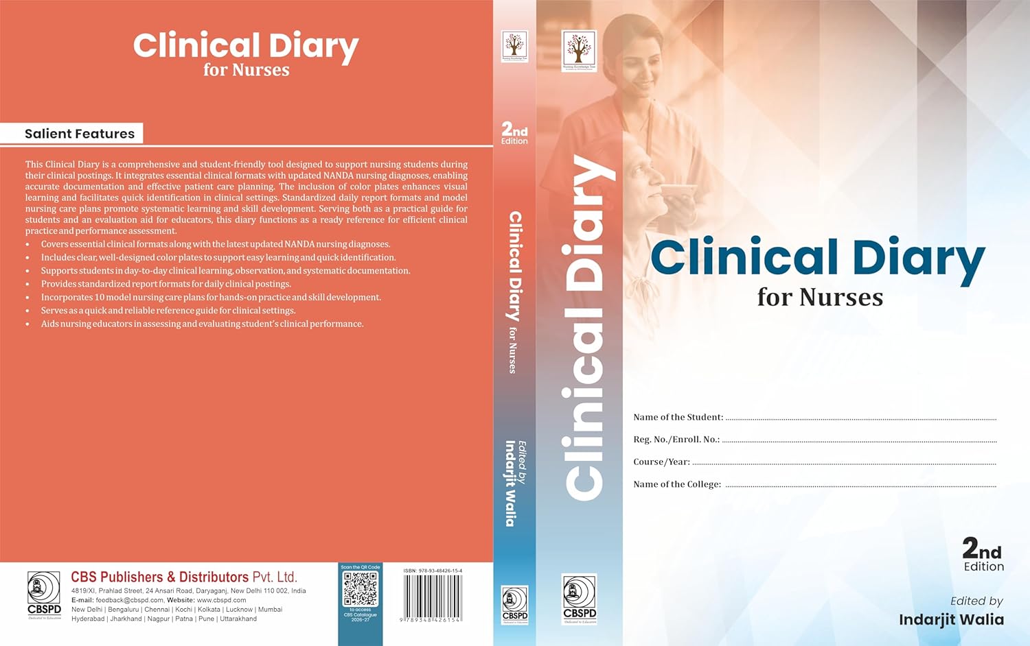 Clinical Diary For Nurses 2Ed (Hb 2026)