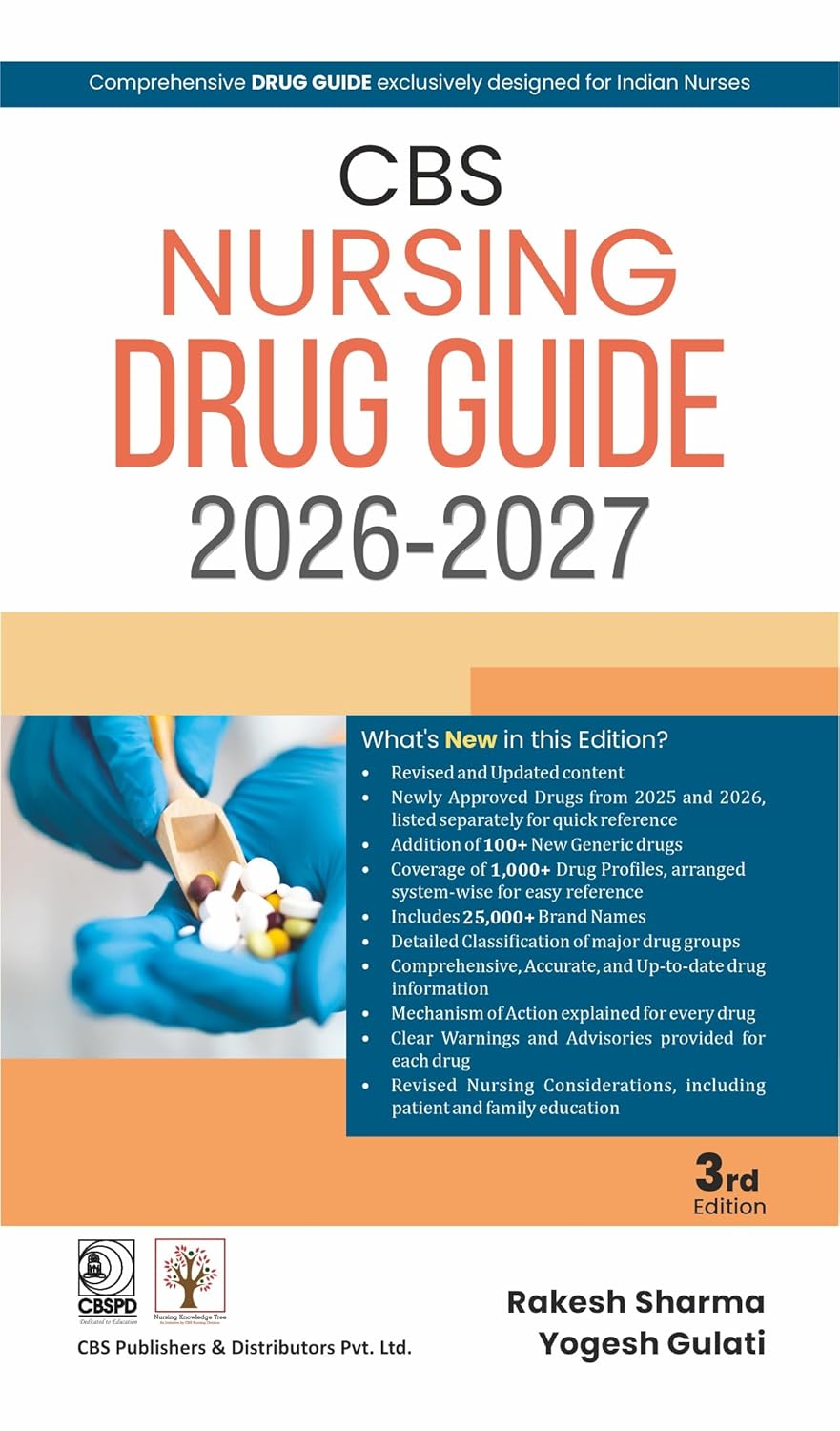 Cbs Nursing Drug Guide 2026-2027 3Ed (Pb 2026)