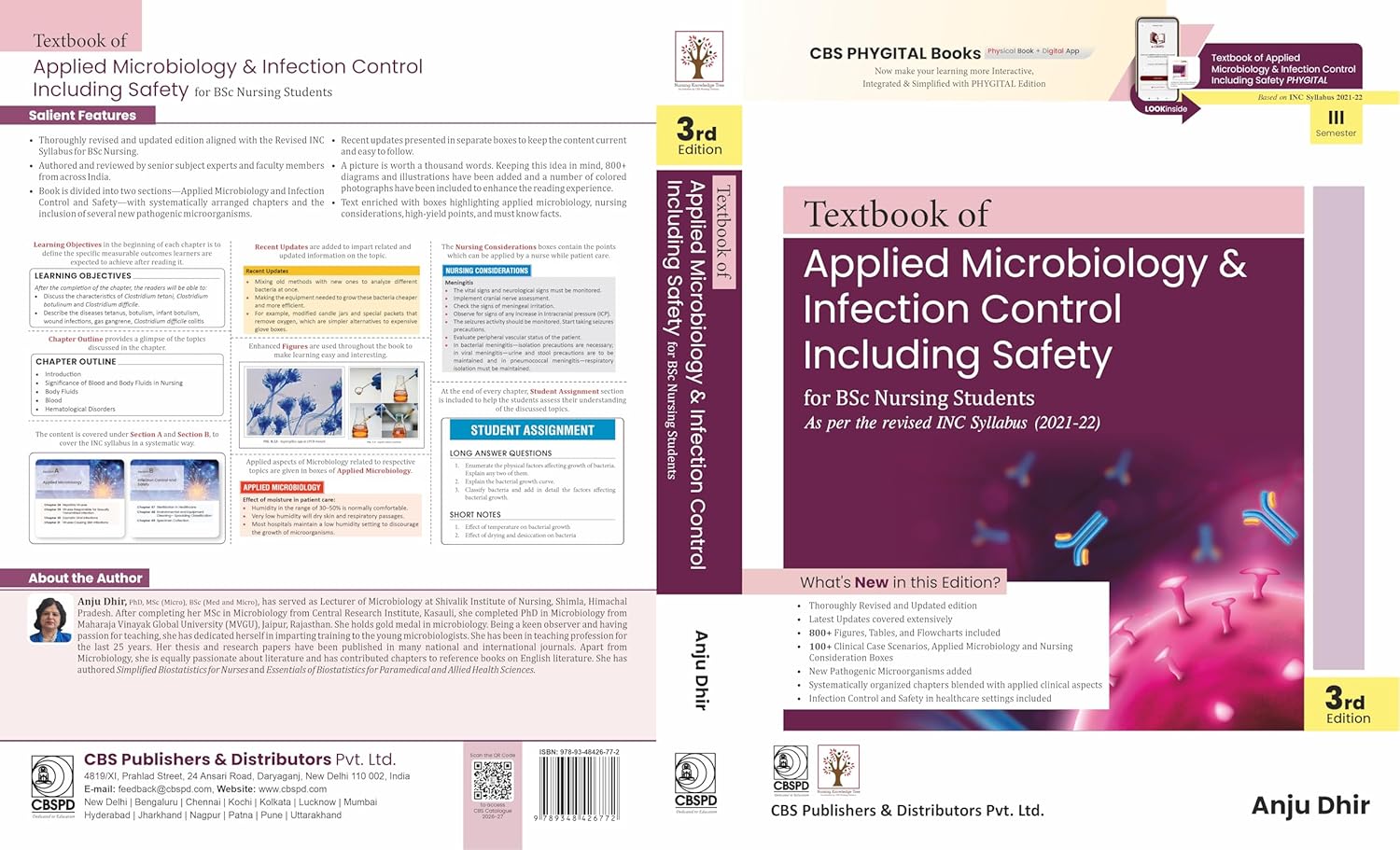 Textbook Of Applied Microbiology And Infection Control Including Safety For Bsc Nursing Students 3Ed (Pb 2026)