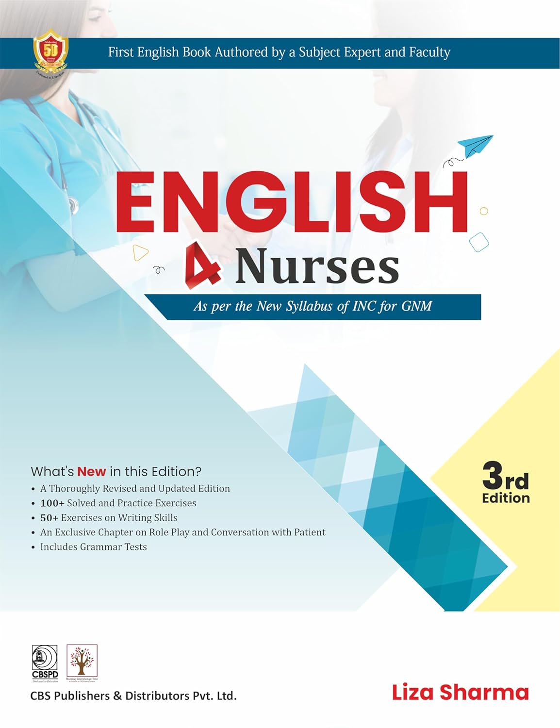 English 4 Nurses As Per The New Syllabus Of Inc For Gnm 3Ed (Pb 2026)