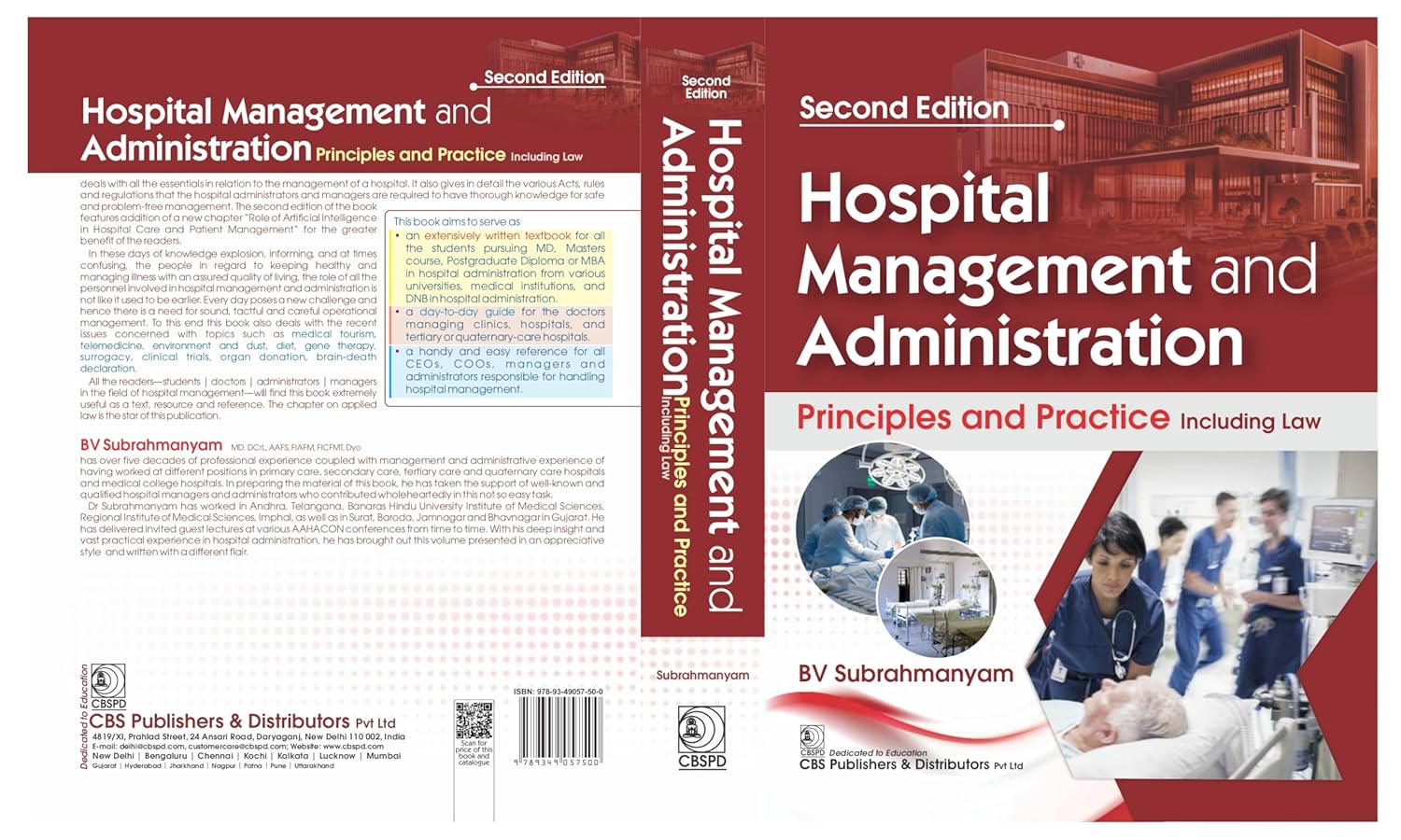 Hospital Management And Administration Principles And Practice Including Law 2Ed (Pb 2026)
