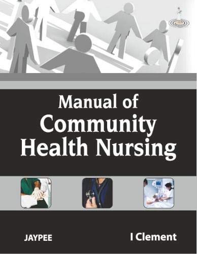 Manual Of Community Health Nursing