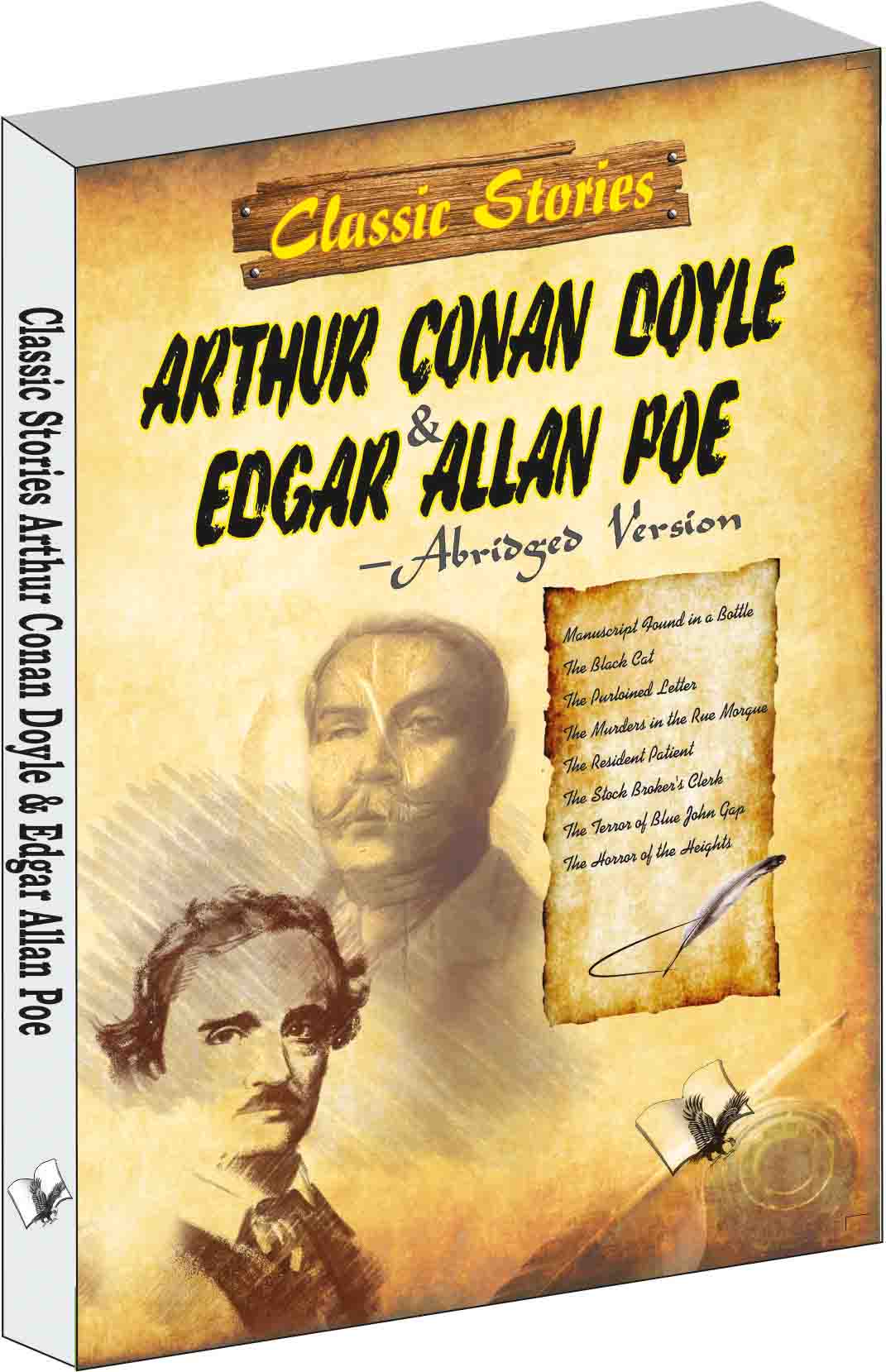 Classic Stories of Arthur Conan Coyle Edgar & Allan poe-8 fast-paced stories of thrill and excitement