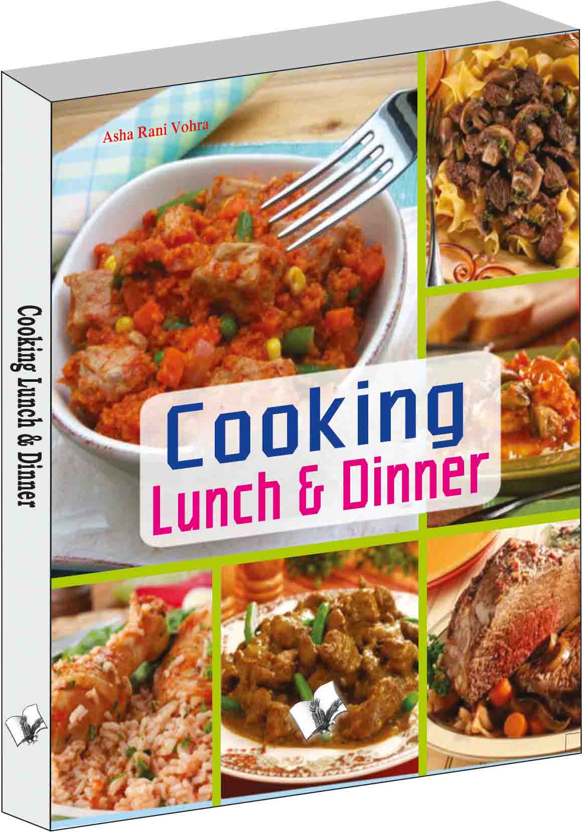 Cooking lunch & dinner-Presentation enhances taste of food