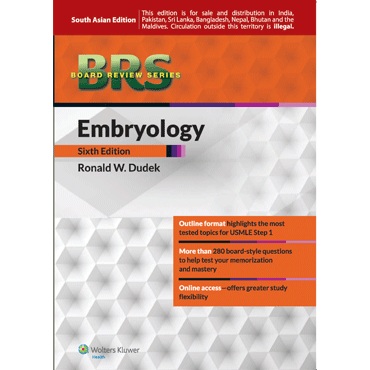 Brs Embryology, 6/E With Thepoint Access Scratch Code