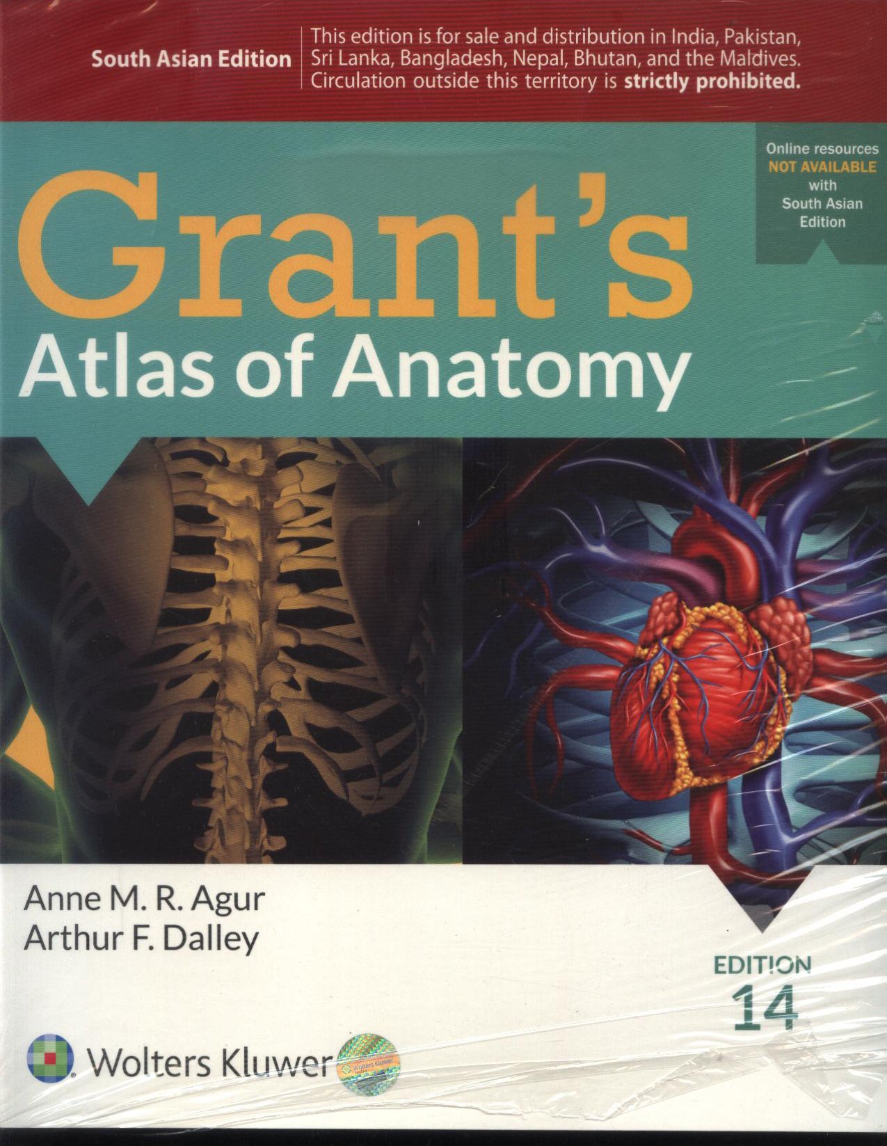 Grant'S Atlas Of Anatomy, 14/E